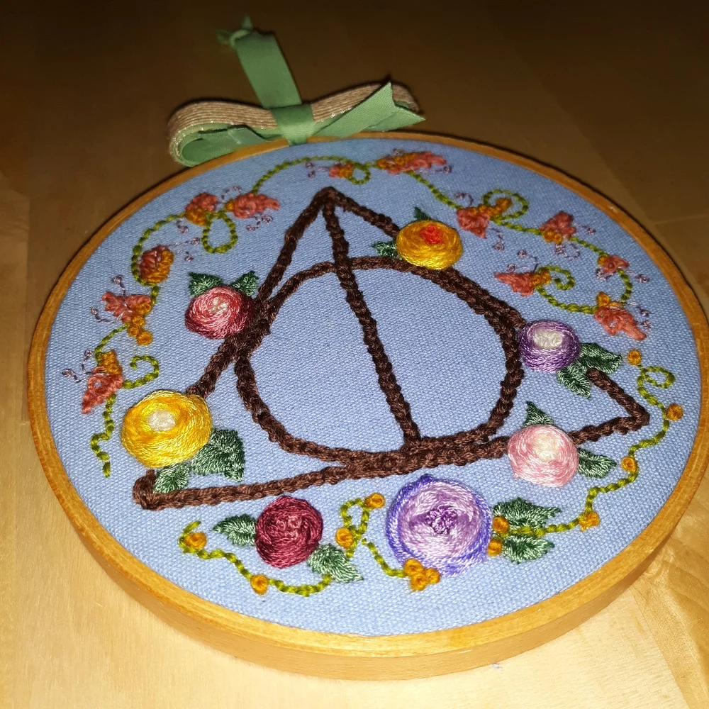 Hand Stitched Harry Potter Embroidery - Picture 6 of 15